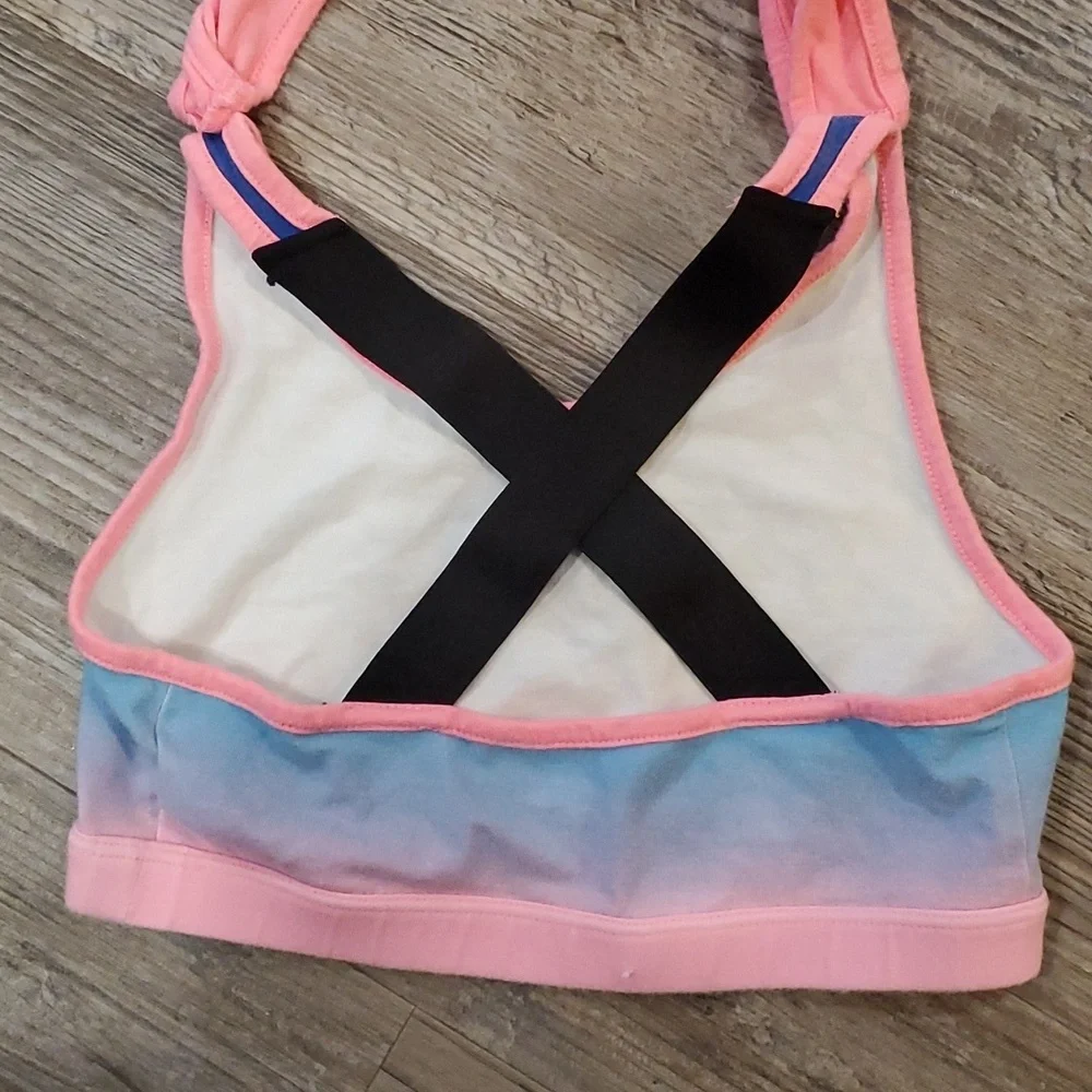 Justice Sporty Tank Top with Built in Bra and Matching Shorts Set Size 8